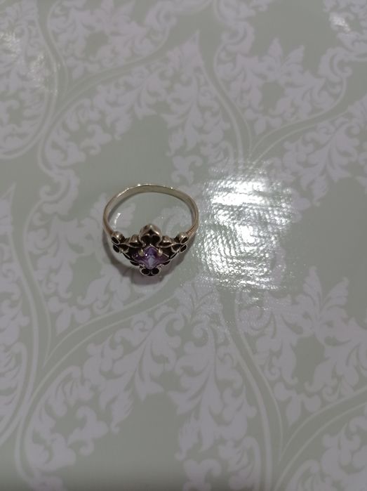 Кольцо серебряное