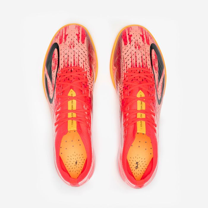 Ghete de fotbal Clr Tf Low Red Storm roz - produs resigilat Decathlon