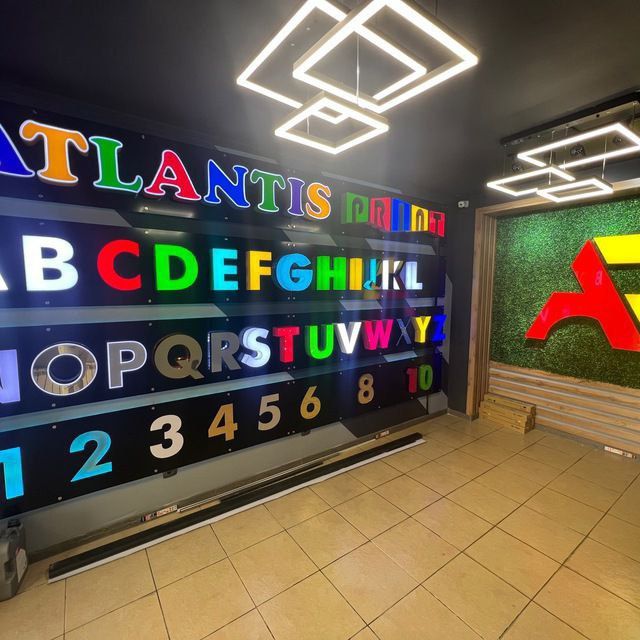 Reklama  bukvalar baner