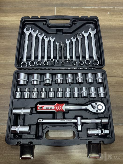 ключ набор инструментов kyuch nabor Iron 82pcs 108pcs 202pcs