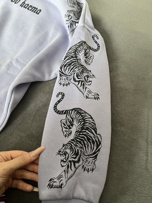 Лилаво худи с качулка