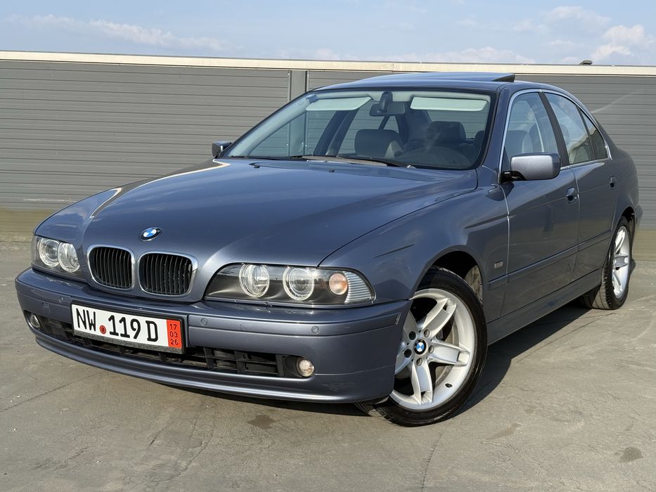 BMW Seria 5 E39 525 d 163 CP Automat Exclusiv Xenon Piele Trapa Jante