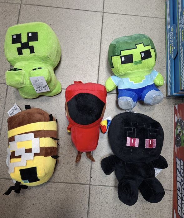 Плюшени играчки Майнкрафт, Minecraft плюшена играчка 25см