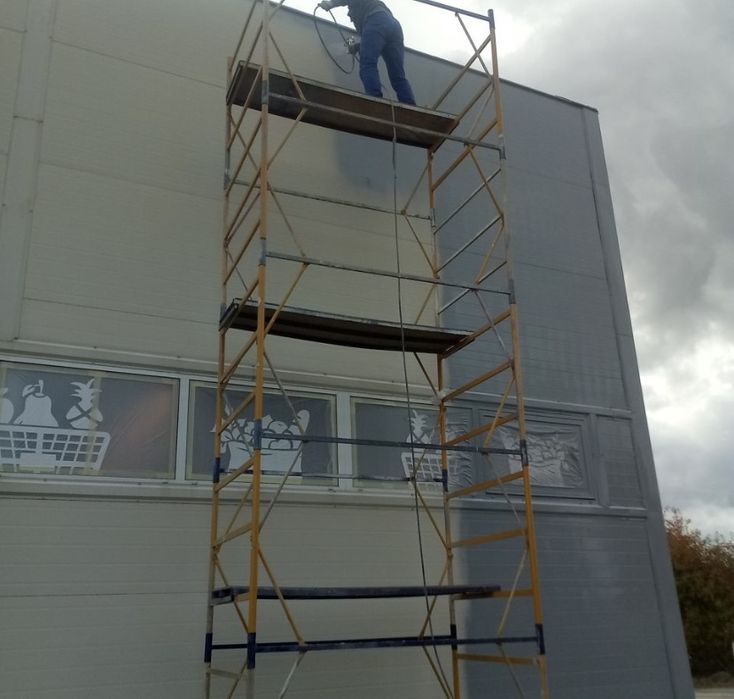 Покраска коммерческих помещений