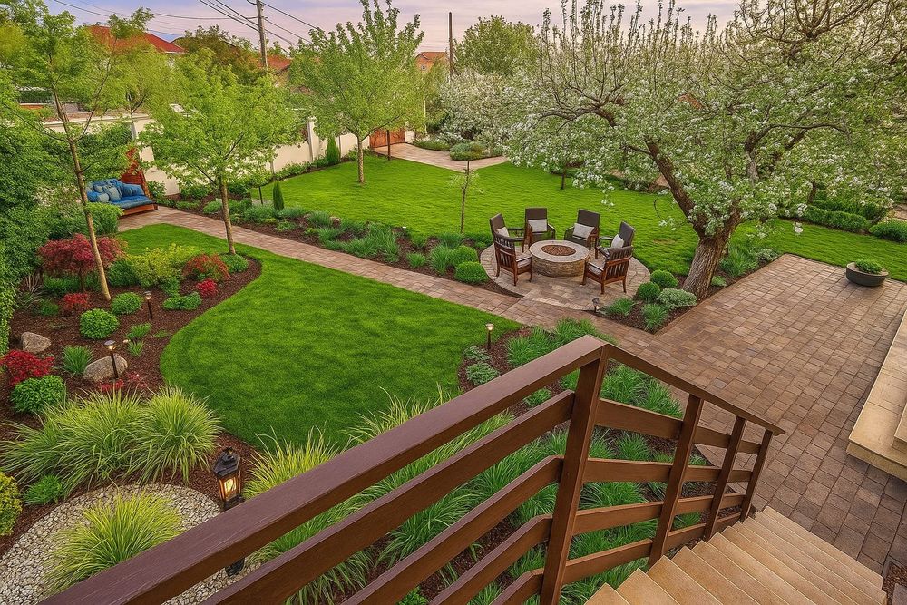 Amenajări & Întreținere Grădini Craiova, Gazon,Sisteme irigatii