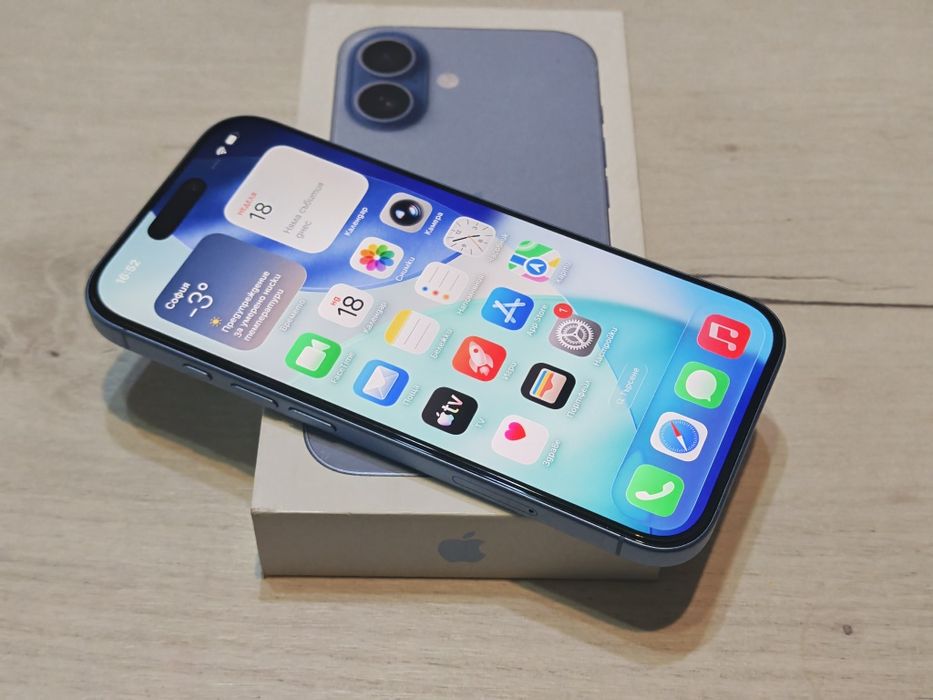 Като нов iPhone 17 5G 256 GB Гаранция
