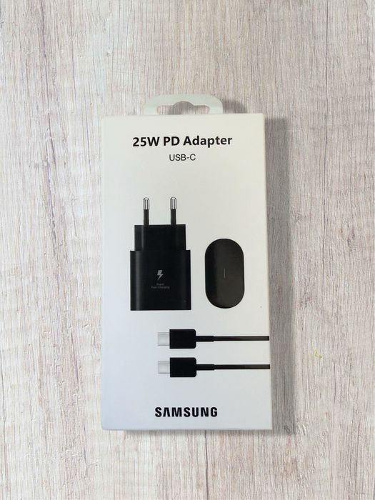 25W PD Adapter + USB-C cable Samsung