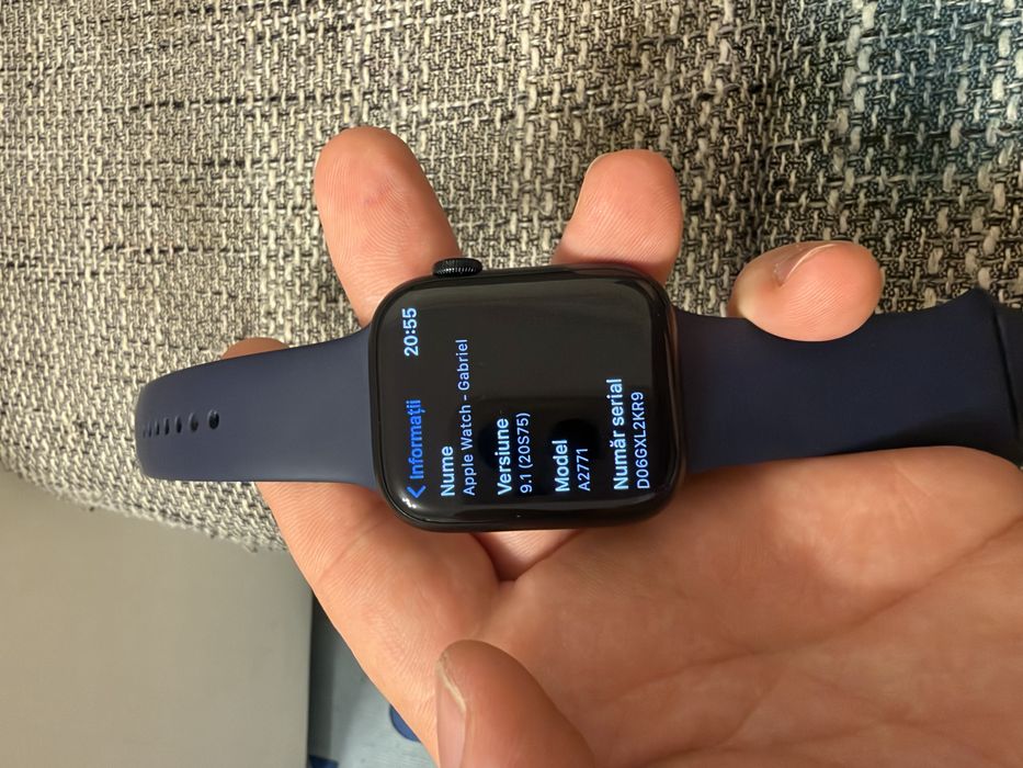 Apple Watch Series 8 45 mm GPS ca NOU Baterie 100%