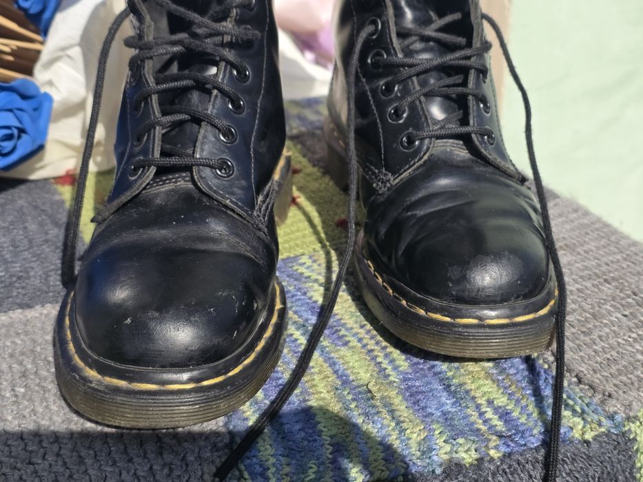 Dr Martens боти естествена кожа N39