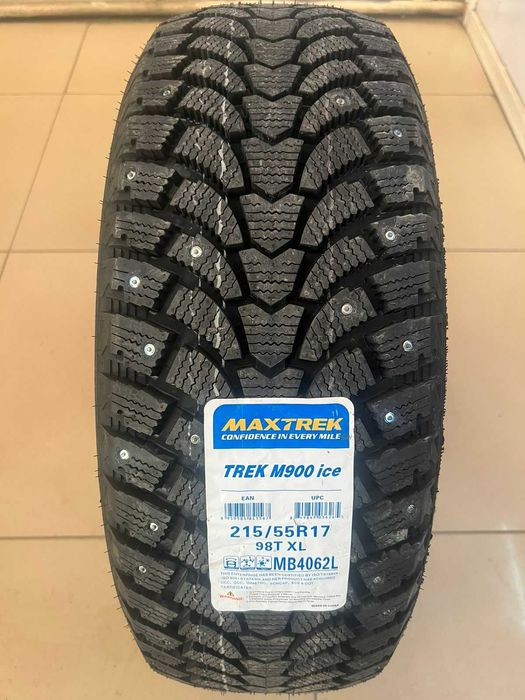 215/55 R17 Maxtrek Trek M900 ice шипованные
