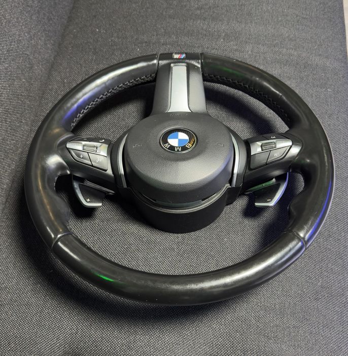 Volan Bmw F25 / F26 / F30 M incalzit cu padele