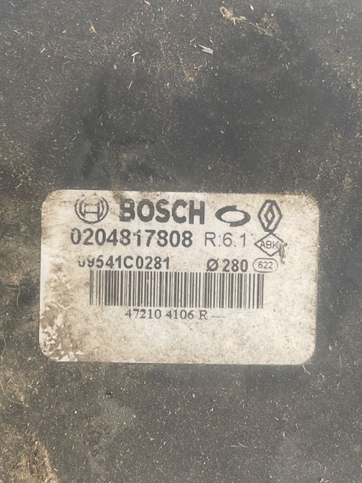 Tulumba Frana Renault Fluence L30_ 2010 - > 0204817808R