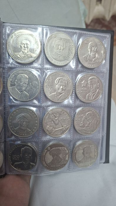 коллекция казахских монет