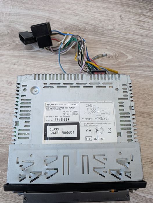Vand Cd player Auto Sony CDX-R450