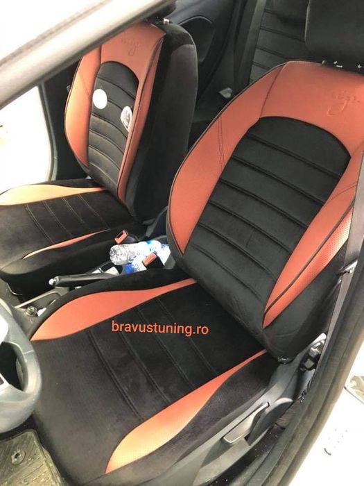 Huse scaun auto VELUR SET COMPLET Audi,Passat,Skoda,Logan,Vw,BMW etc