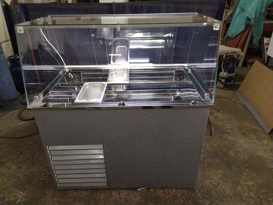 Производство и продажба на кулинарни студени и топли щанд витрини