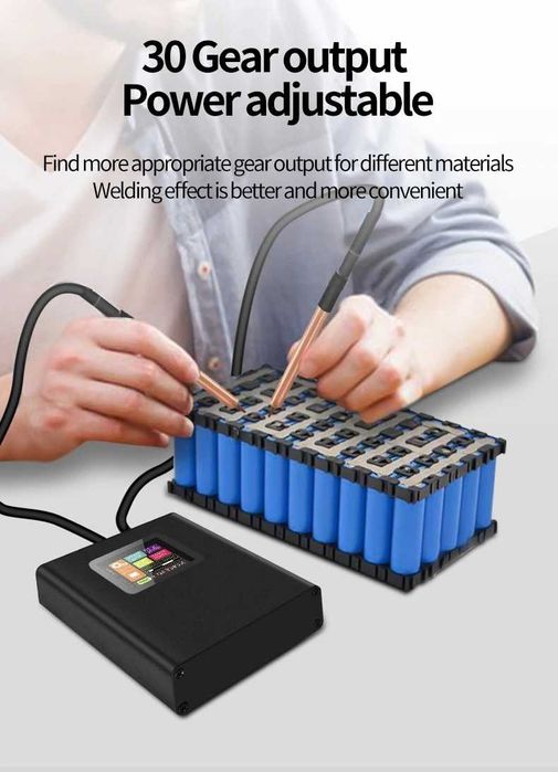 Aparat digital de Sudura in Puncte cu Afisaj Electronic Banda Nichel