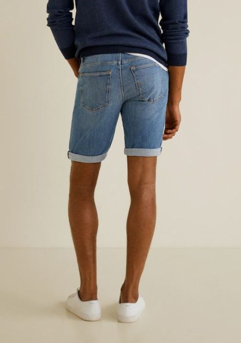 Bermude - pantaloni scurti denim - MANGO barbati - marime 40
