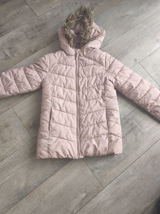 Дебело зимно яке за момиче 7-8 год. Размер 140