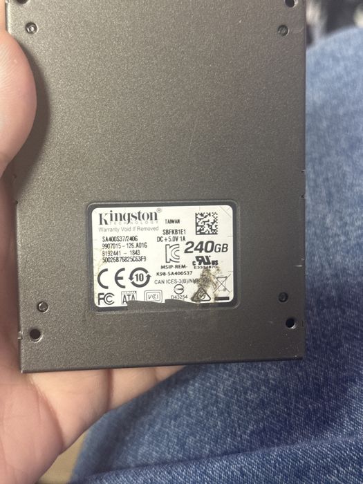 Ssd kingstone 240 gb