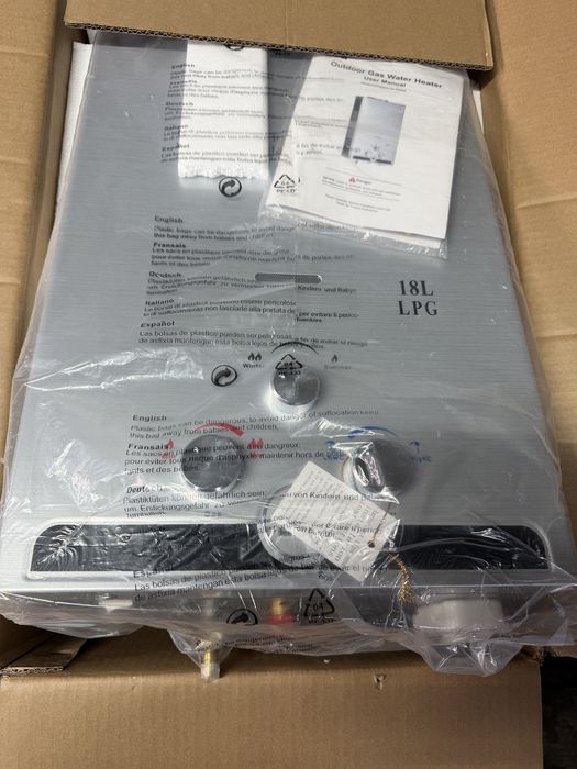 Instant - incalzitor apa calda pe gaz GPL 18 l