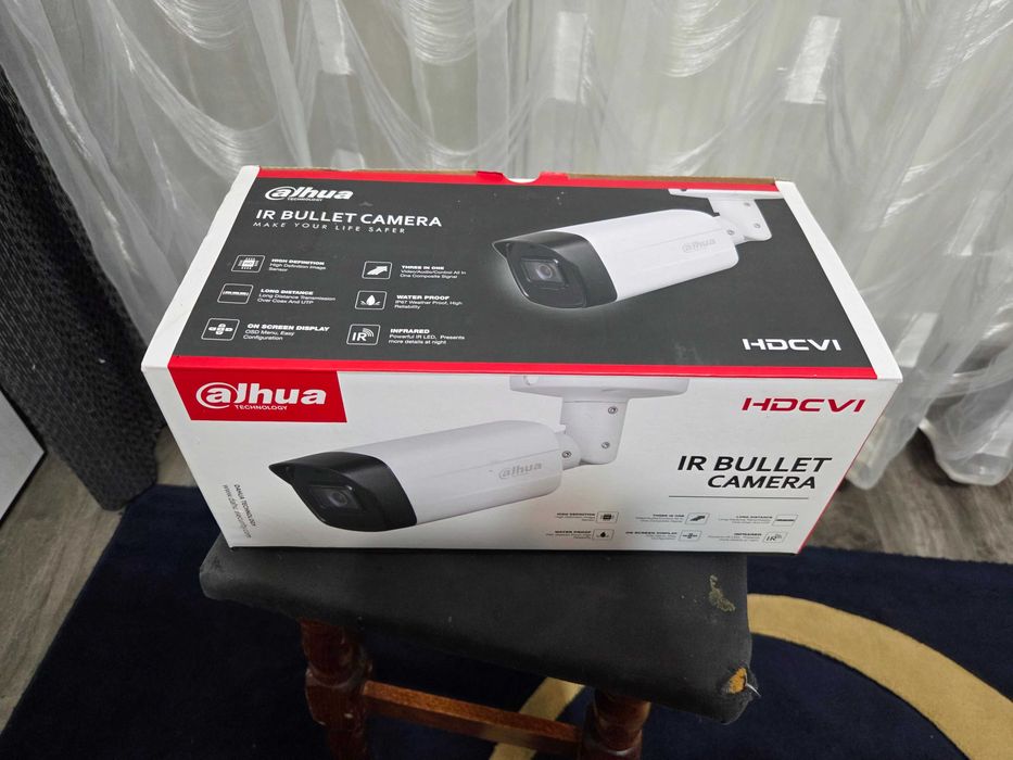 Camera Video supraveghere Dahua DH-HAC-HFW1200THP-I8 2MP IR 80m – NOUA