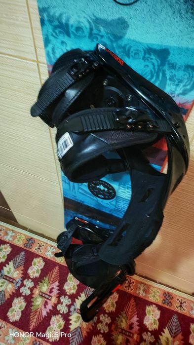 Placa snowboard 160 Nideker -legaturi boots