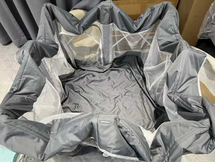 НОВО! Pop Up СГЪВАЕМА кошара + меко килимче за игра ограда заграждение