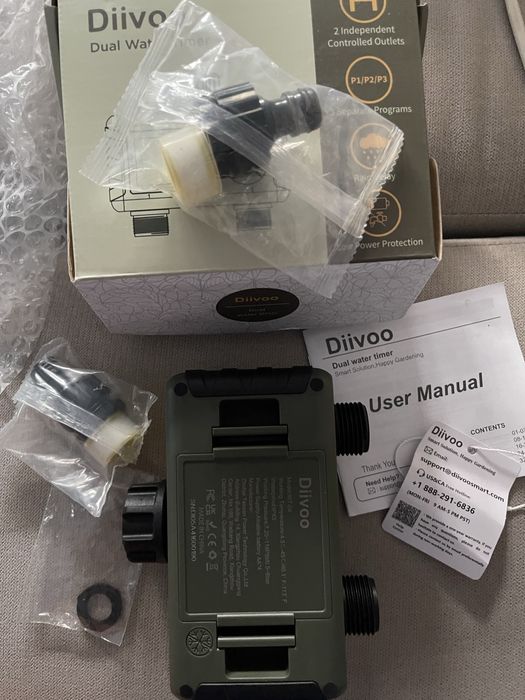 Temporizator Diivoo pentru irigare /furtun robinet .