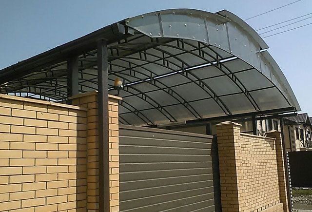 Навес во двор, навес для машины, беседки.