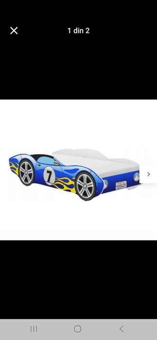 Pat forma masina copii