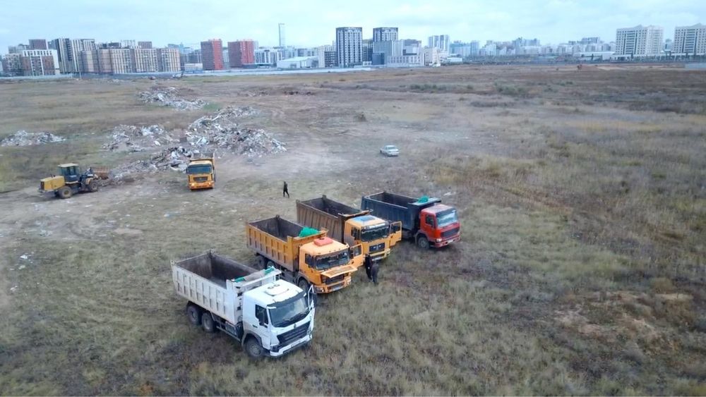 Вывоз мусора/услуги самосвала