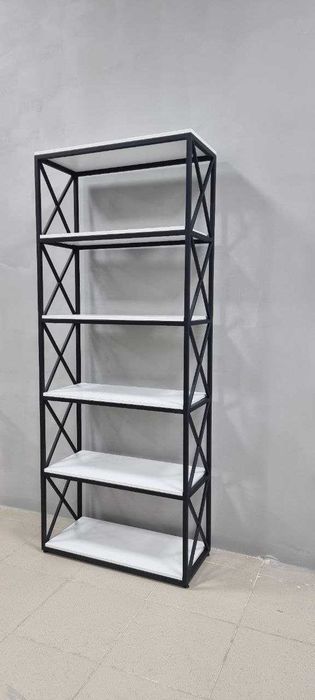 Стеллаж этажерка шкаф полки  лофт . Loft uslubida kitob hujatlar jovon