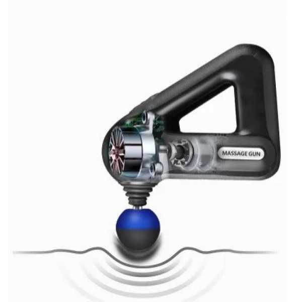 Перкуссионный ударный массажер  12 в 1  MASSAGE GUN BLD-8890  massajor