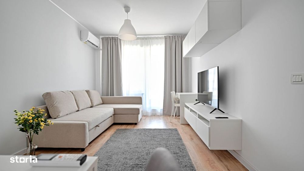 Apartament 2 camere de INCHIRIAT | PANORAMA CITY | Nou | Metrou 15 min — fotografia 3