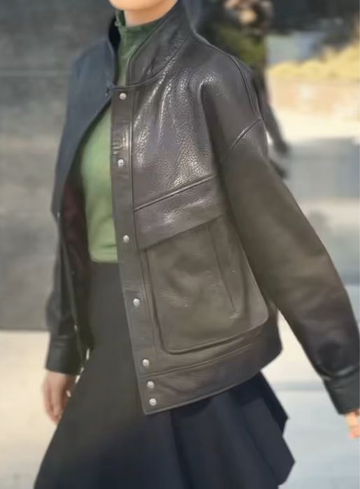 Продам кожаную куртку (джумбо)