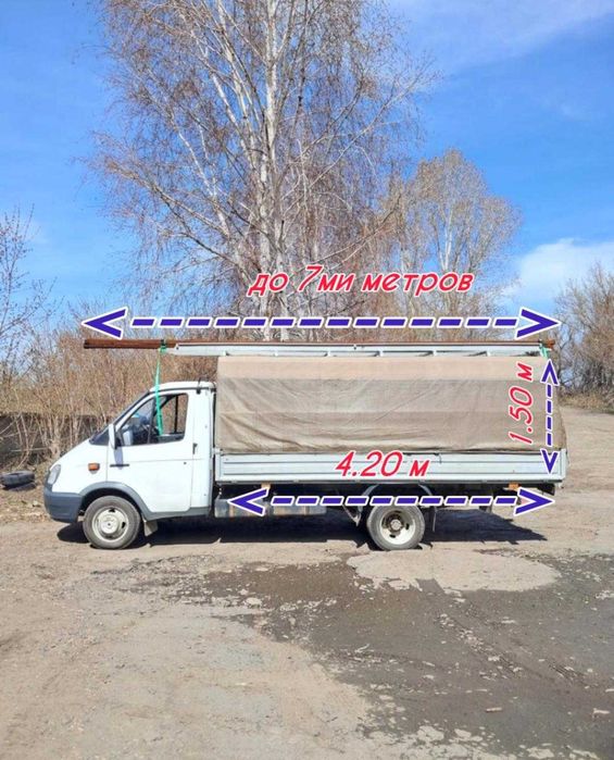 Грузоперевозки газель