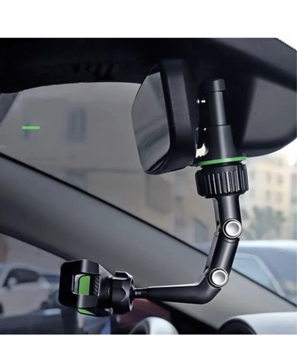 Suport Telefon 360 Oglinda Retrovizoare Flexibil Pliabil Din Plastic