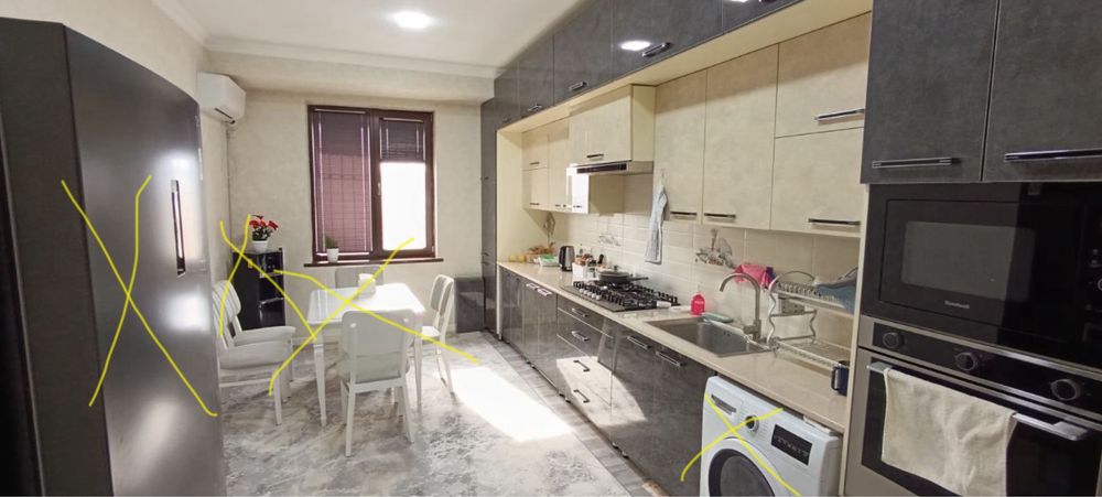 Ibn sino 1, 21-14. 8 etaj, 3 xona, 94 kv.