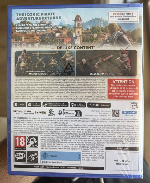 Assassin’s Creed: Black Flag Resynced Deluxe Edition: [PS5]