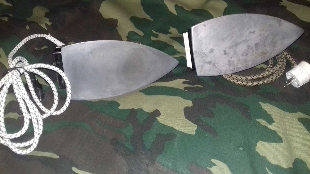 Fier de calcat simplu-fabric.romanesti si AEG