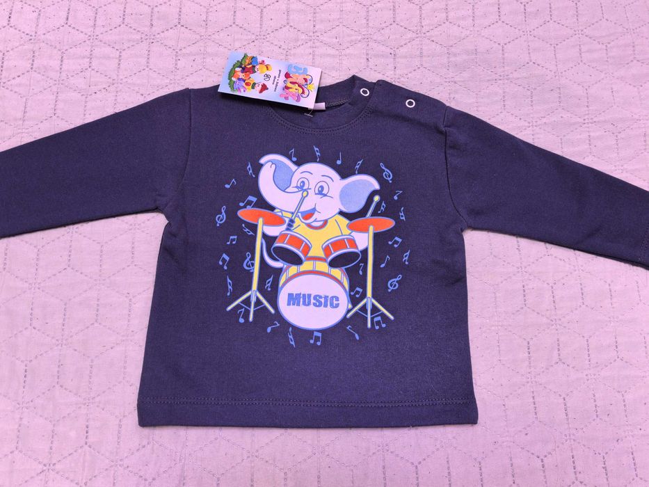 Нова блуза за момче 80