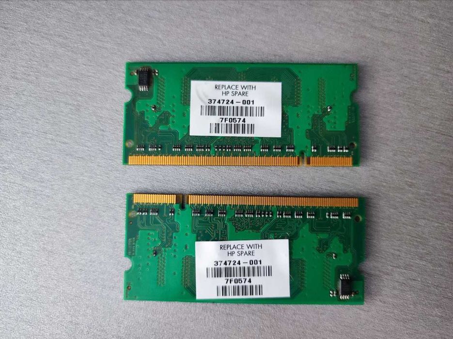 DDR2 laptop 2 x 256mhz