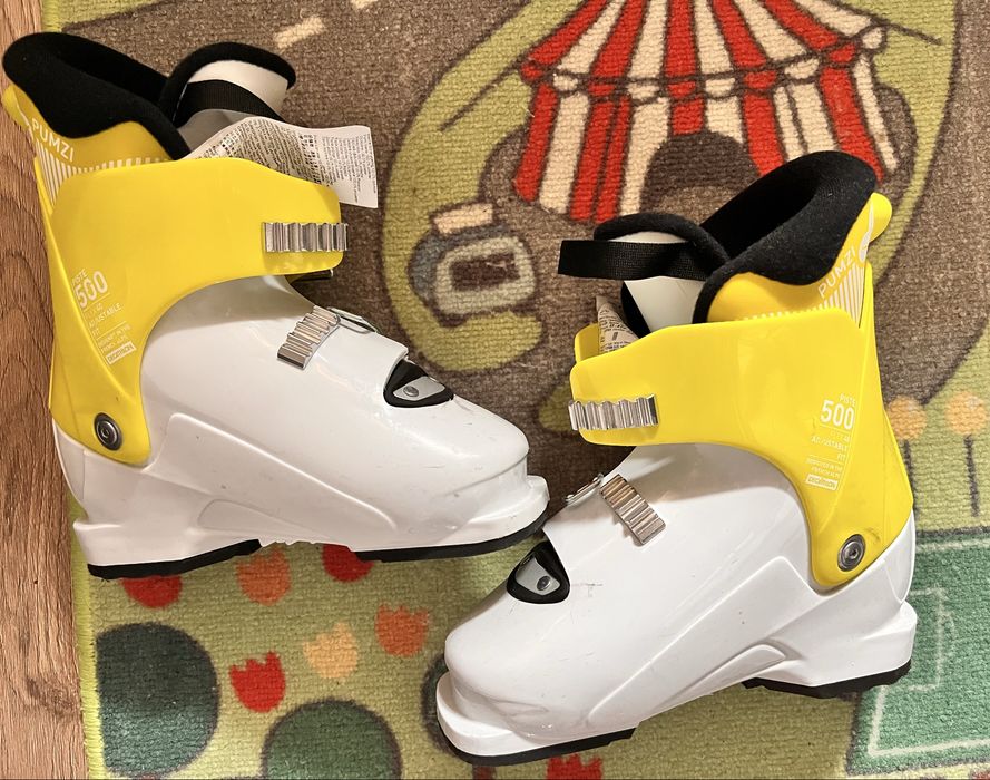 Clapari ski  copii 29-32 Decathlon Pumzi 500