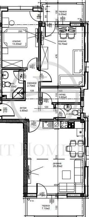 Продава се Тристаен апартамент в Пловдив, Кючук Париж - 115 кв.м за 575 €/кв.м - Снимка #4