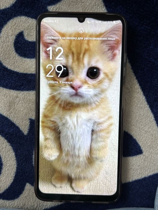 ZTE BLADE A35 зеленном цвете