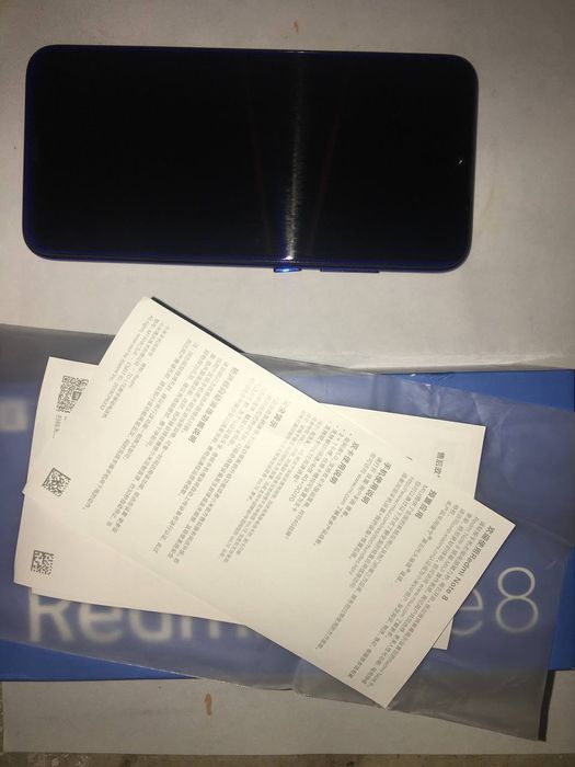 Redmi note 8 karobka dokument bor