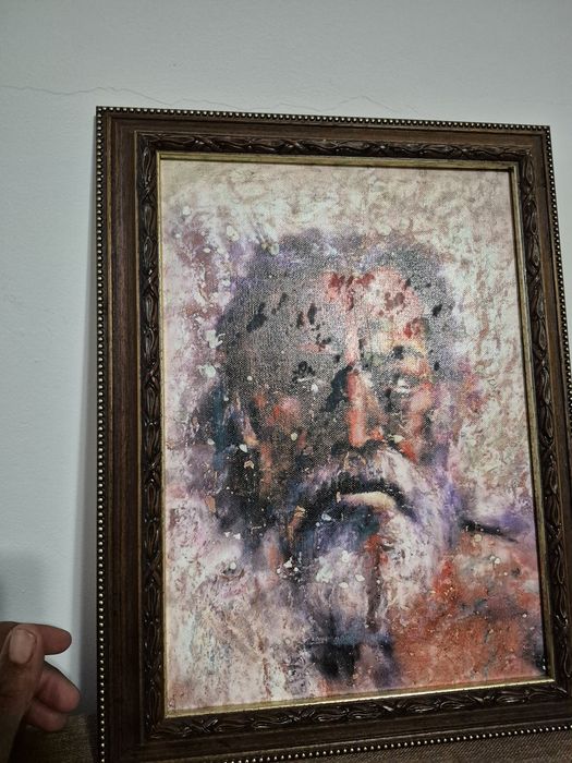 Tablou pictat manual în ulei