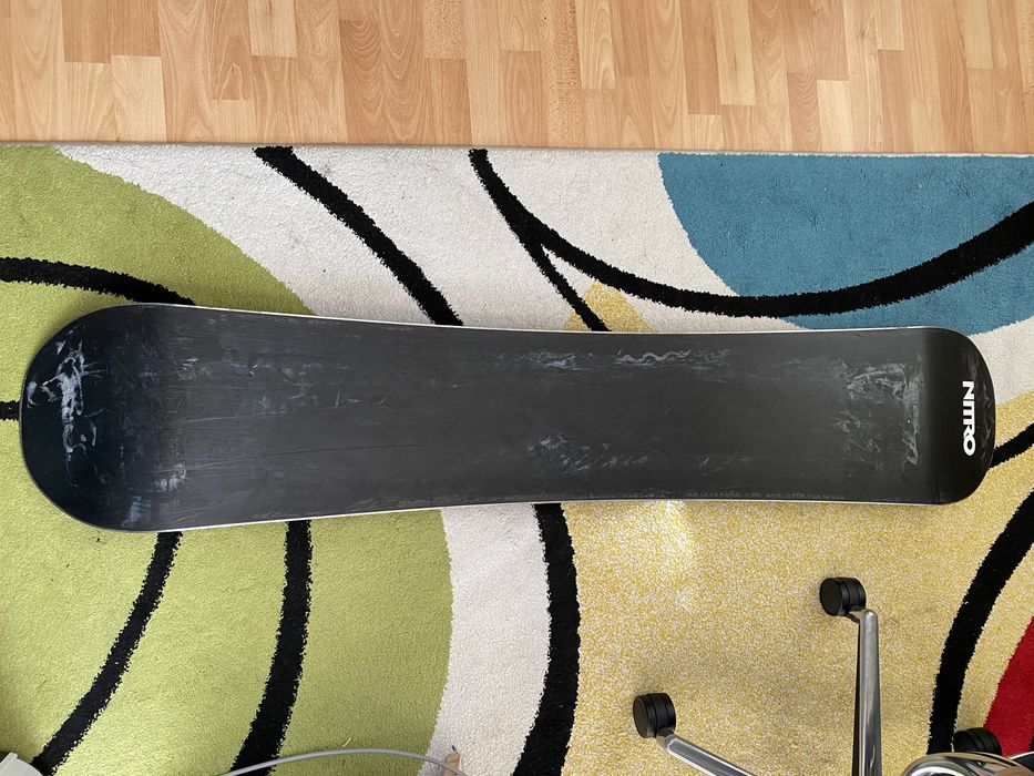 Placa Nitro Team wide Black Base 162cm