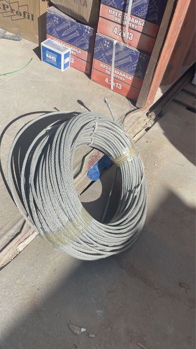 Трос стальной 8 мм